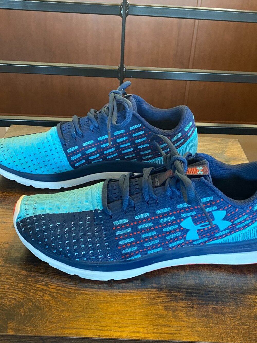 Under Armour Threadborne Slingflex Running Shoes, M 9 1/2, EU43, UK 8 1/2, Blue